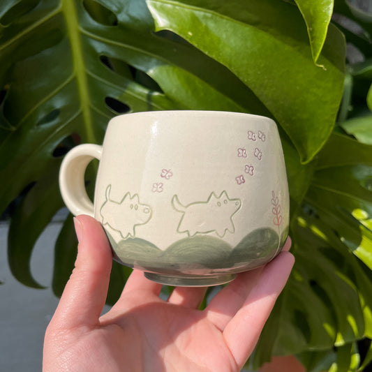 Puppy Puppy Frolic Mug