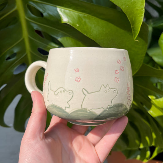 Puppy Puppy Frolic Mug