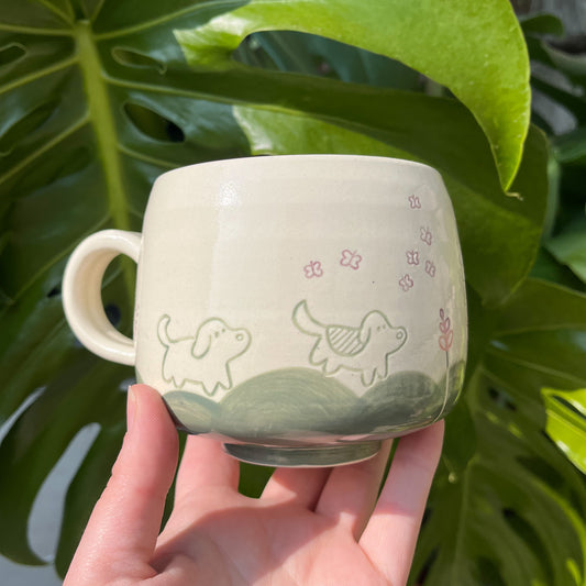 Puppy Puppy Frolic Mug