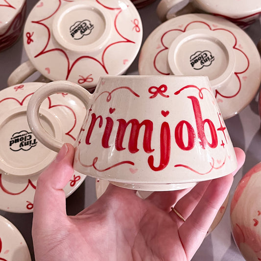 Red Way Too Horny Mug *Preorder*