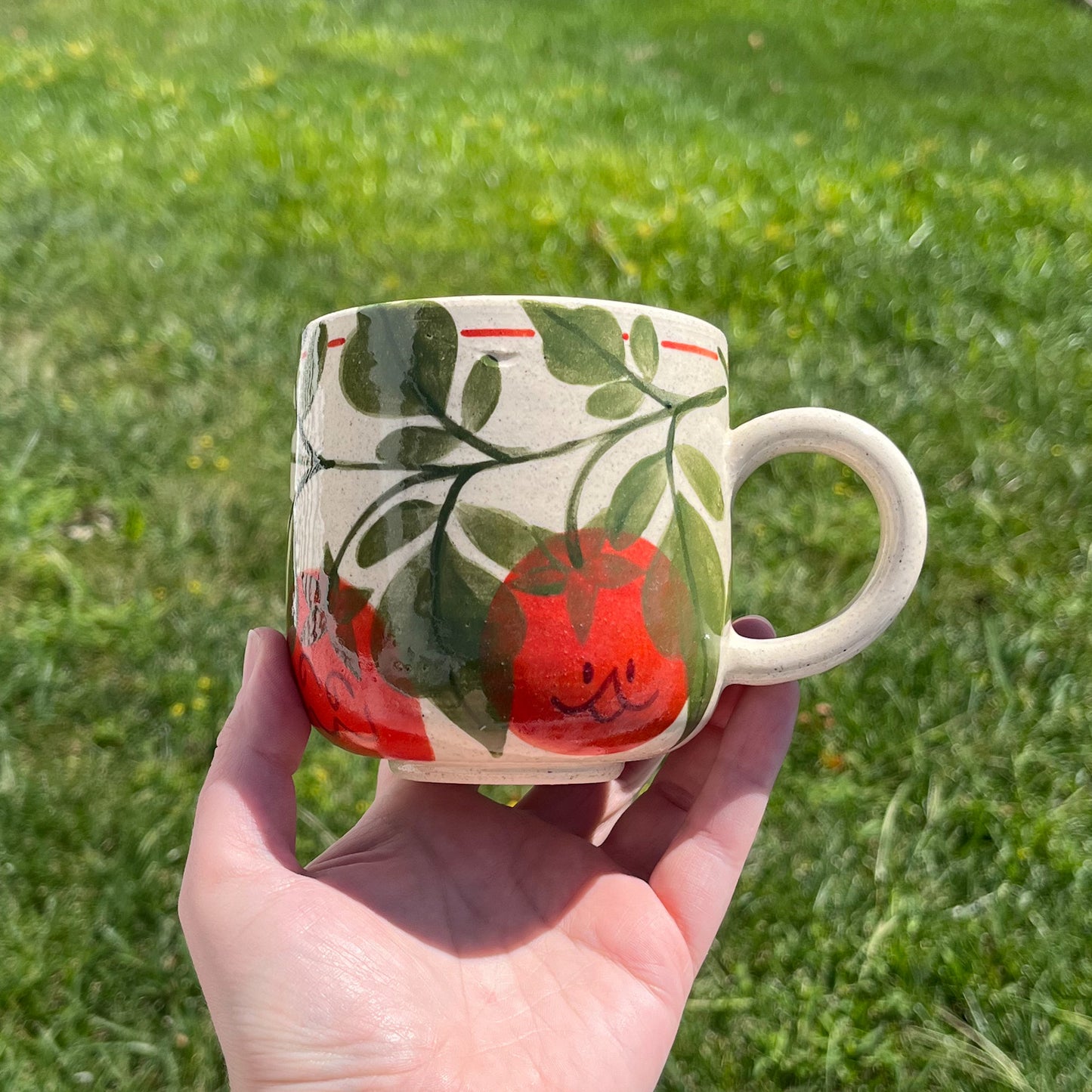 Tomato Mugs but they're silly