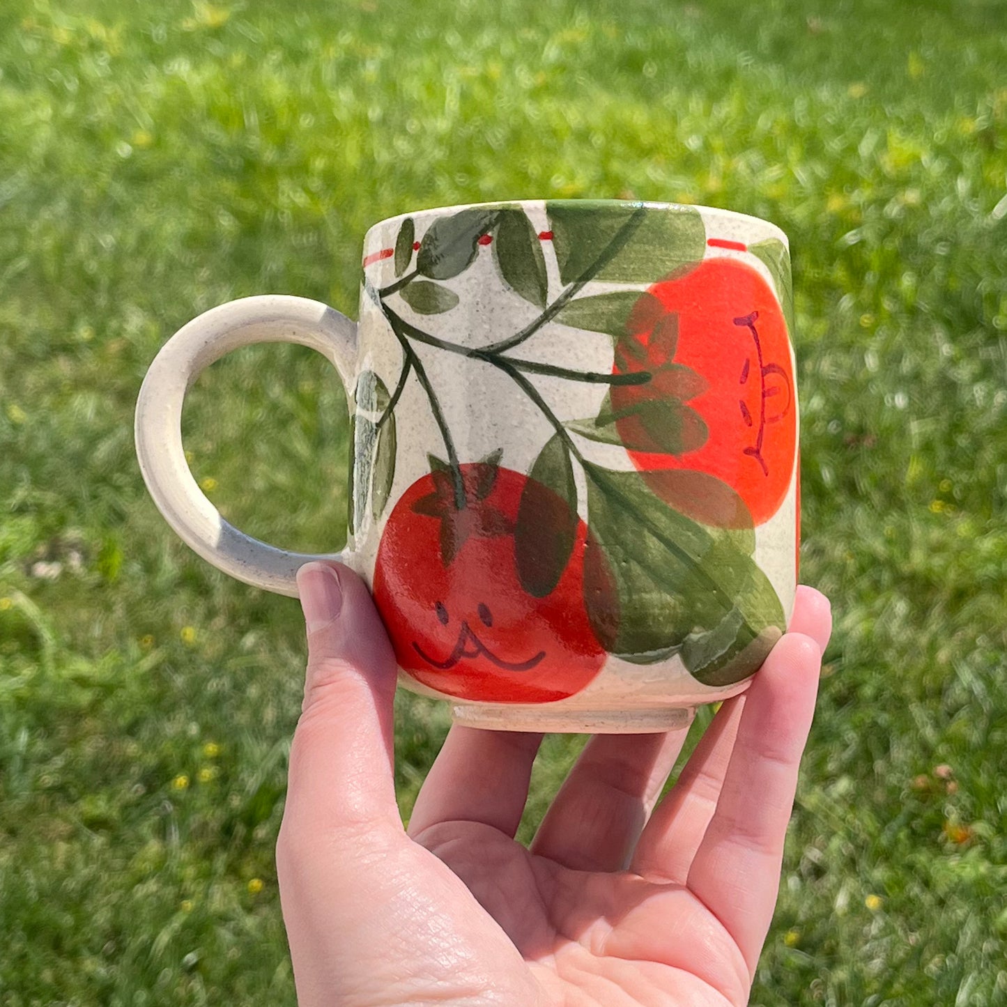Tomato Mugs but they're silly