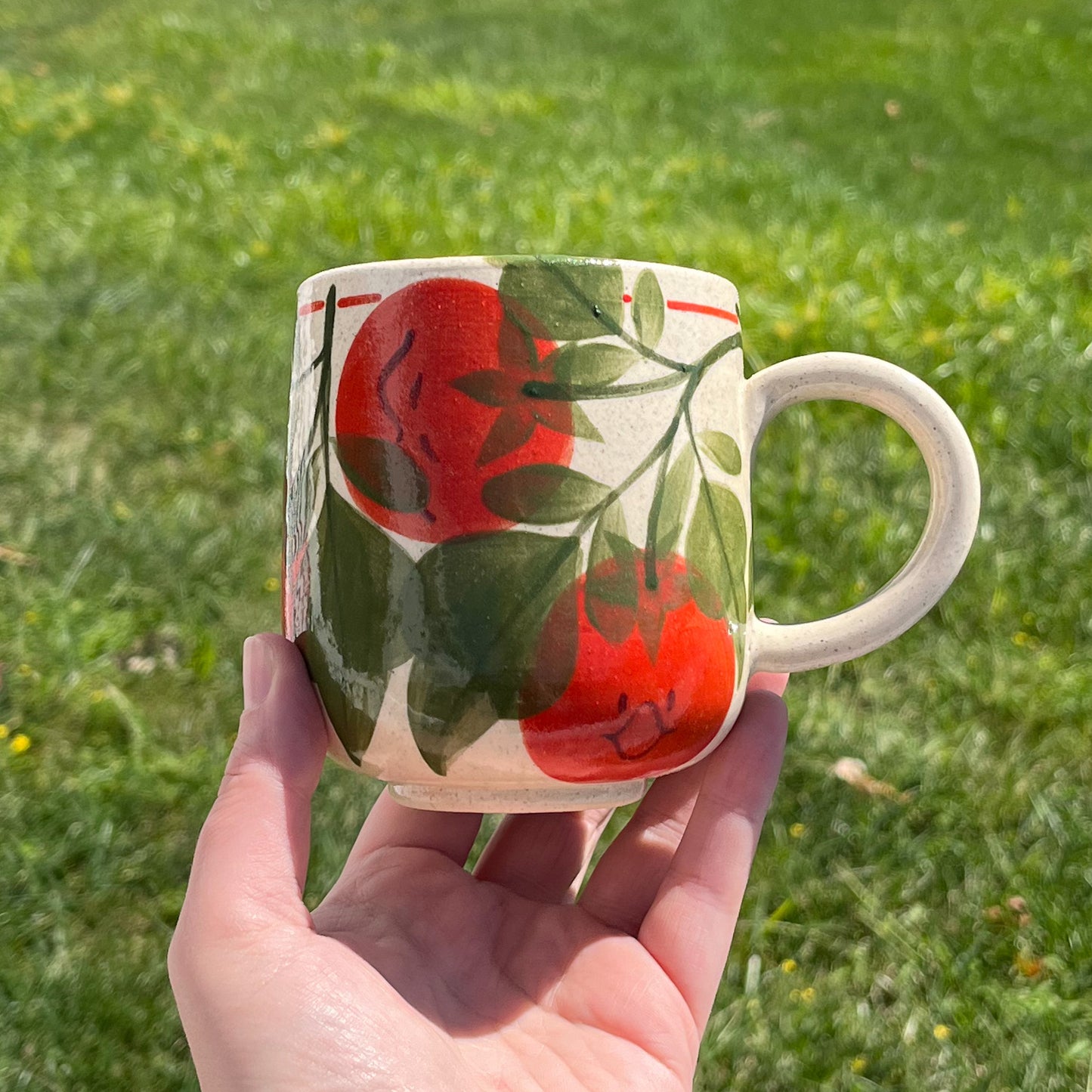 Tomato Mugs but they're silly