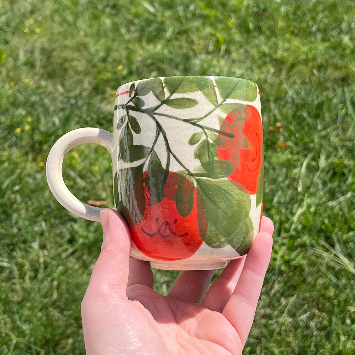 Tomato Mugs but they're silly