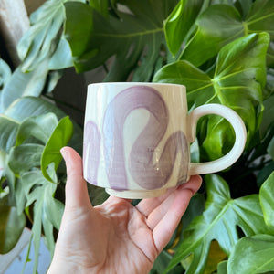 Lilac Snake Mug