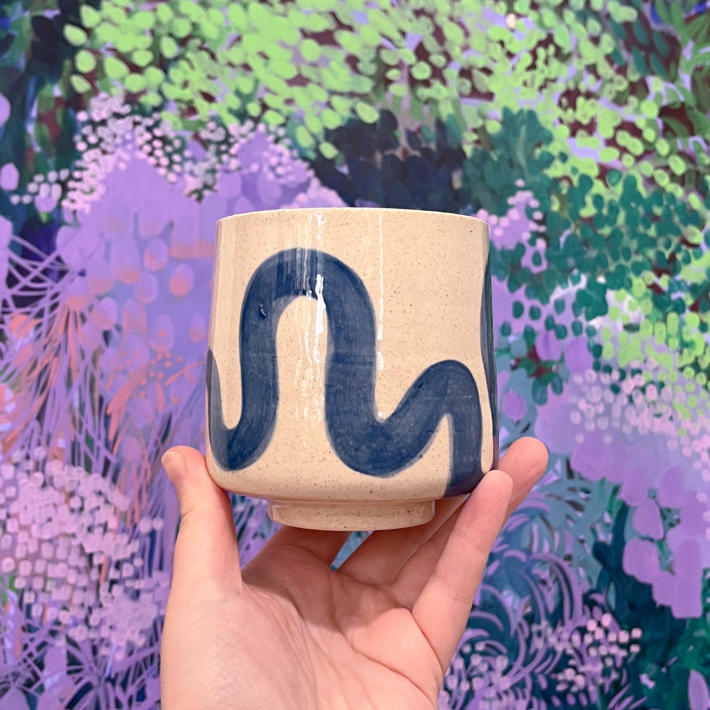 Blue Snake Mug C