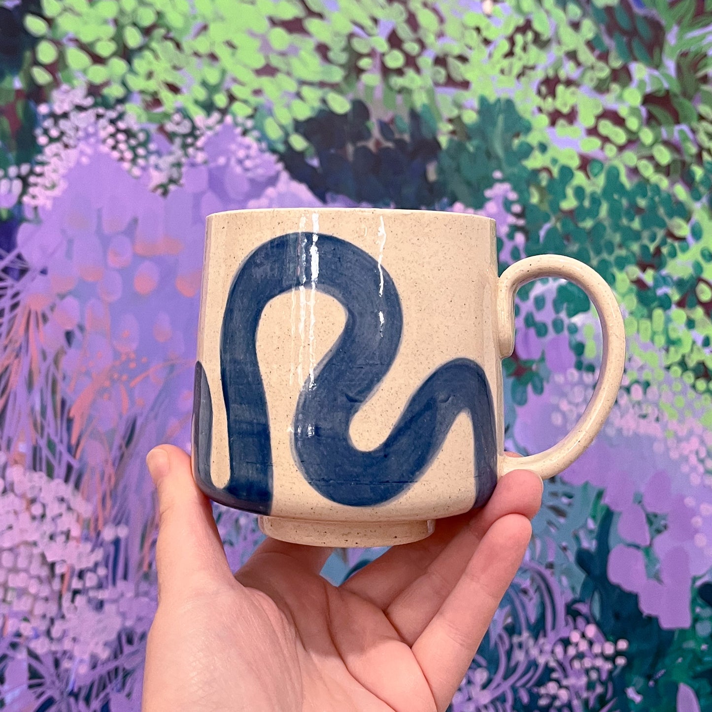 Blue Snake Mug C