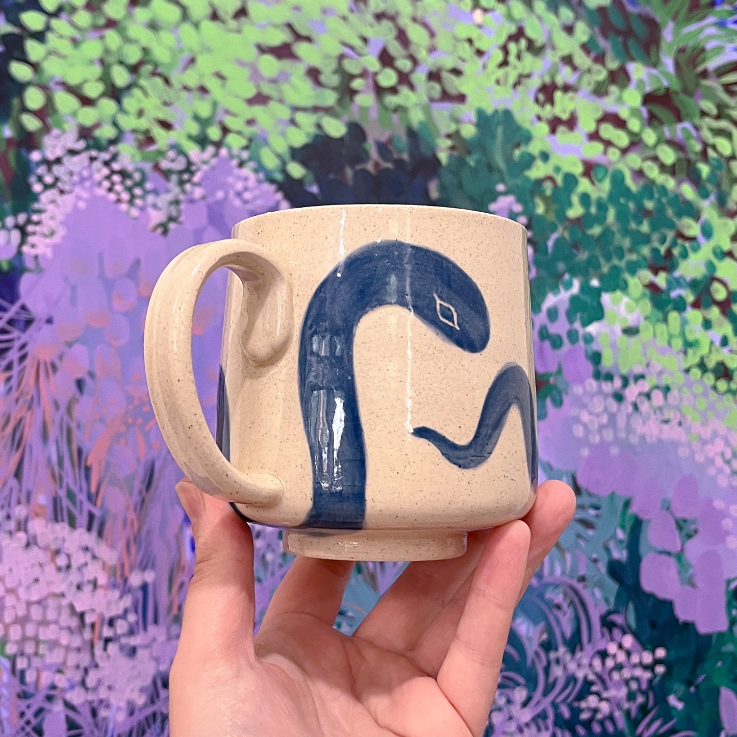 Blue Snake Mug C