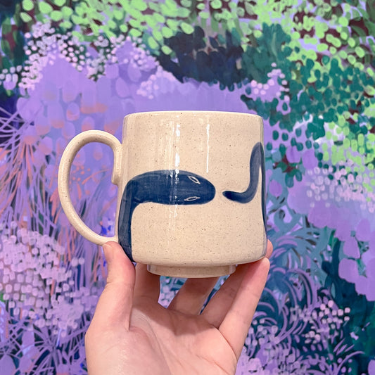 Blue Snake Mug E