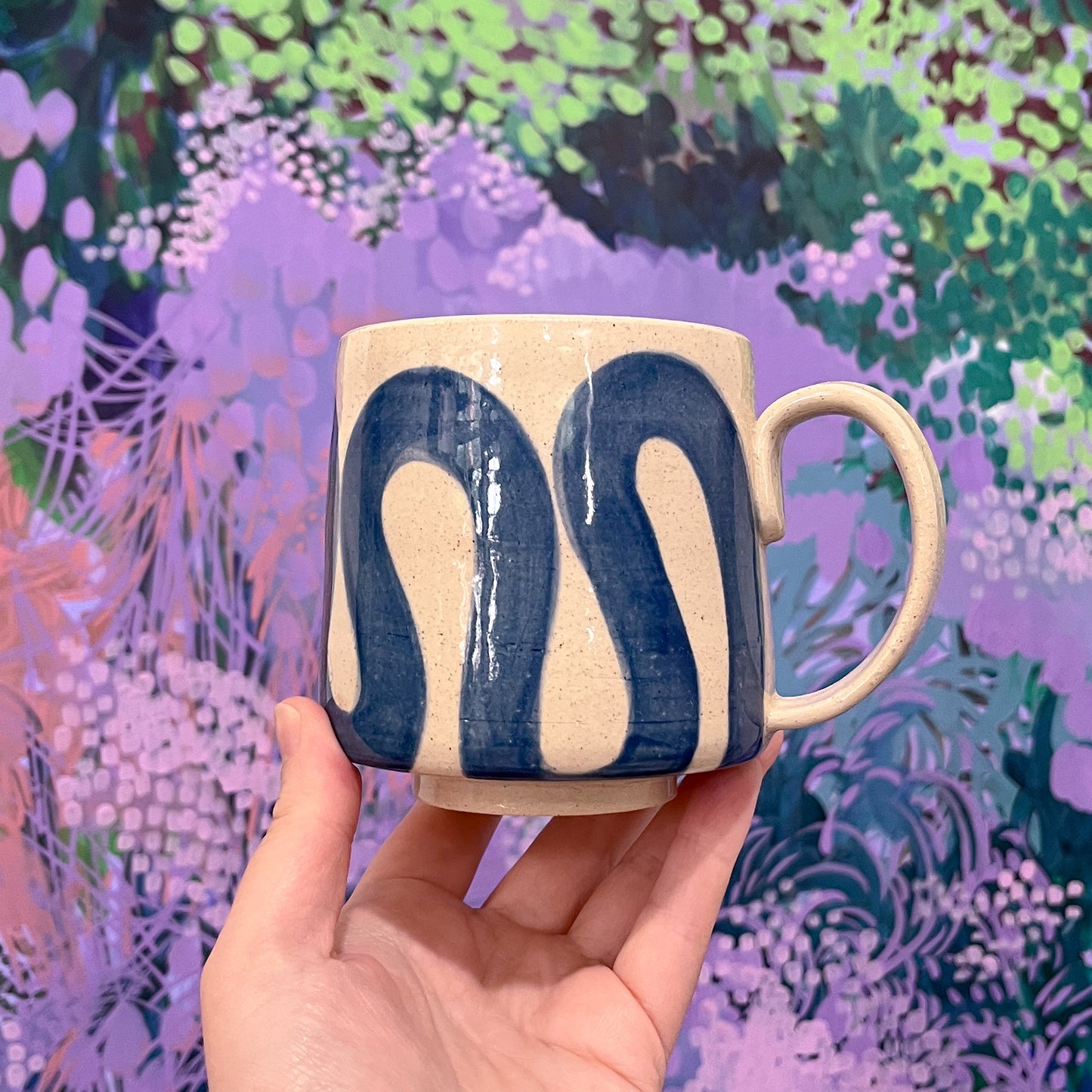 Blue Snake Mug E