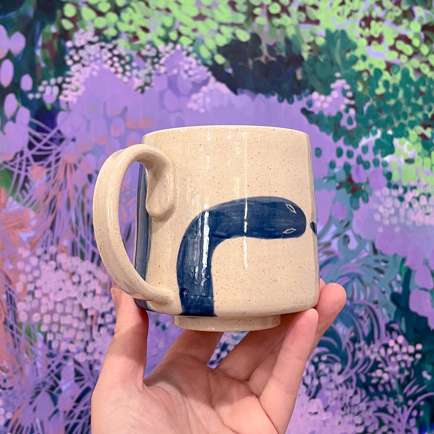 Blue Snake Mug E