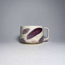 Load image into Gallery viewer, Purple Brushy Mug 4
