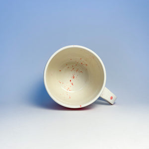 Valentimes Red Brushy Mug 4
