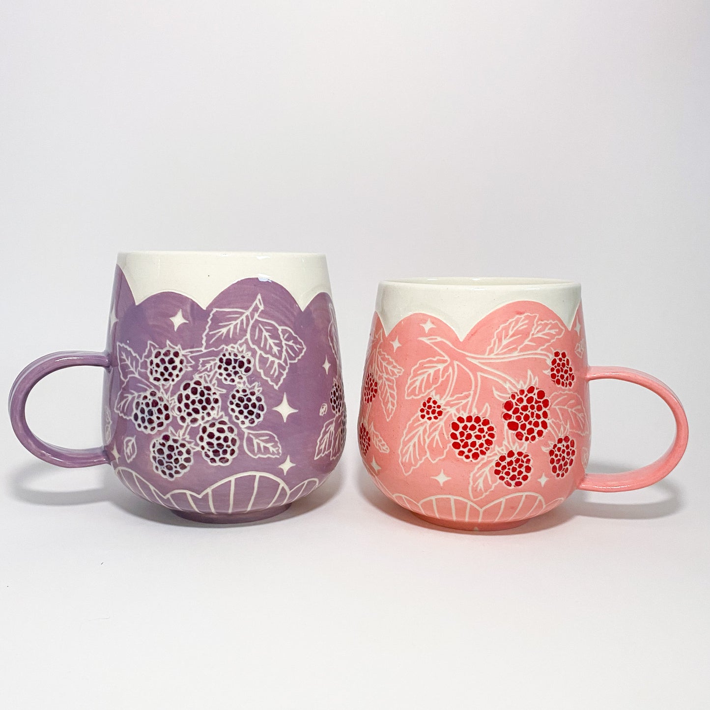 Lilac Blackberry Mug