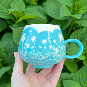 Blue Chicory Mug