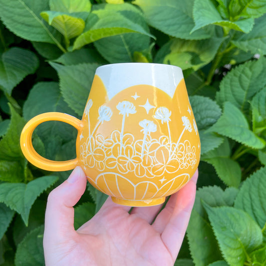 Yellow Clover Mug