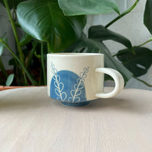 Load image into Gallery viewer, Blue Fern Mug
