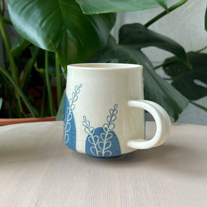 Blue Fern Mug