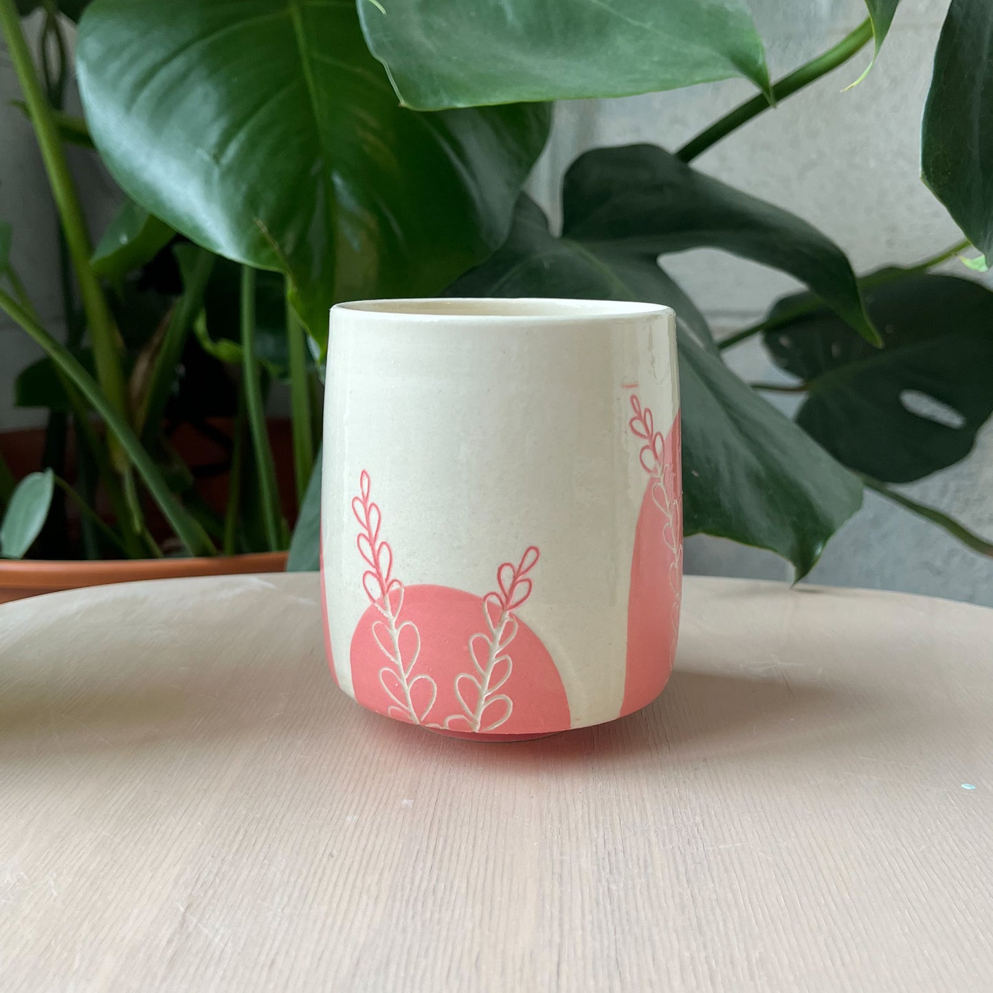 Pink Fern Mug