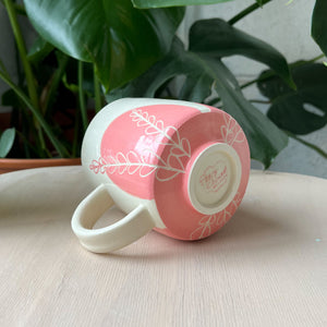Pink Fern Mug