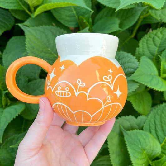 Orange Gooby Mug