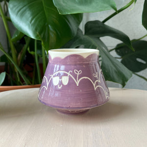 Purple Gooby Flared Mug