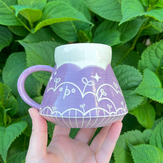 Purple Gooby Mug