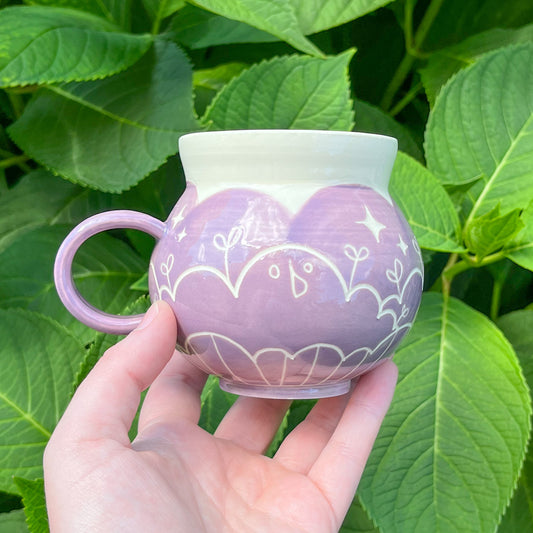 Purple Gooby Mug