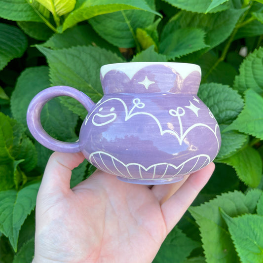 Purple Gooby Mug