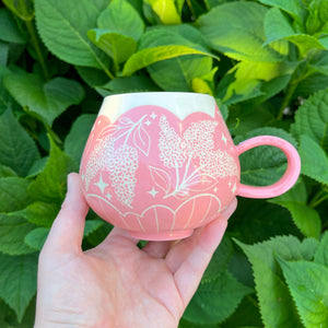 Pink Lilac Mug