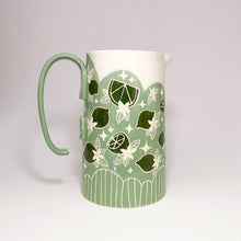 Load image into Gallery viewer, Green Pitcher with Lime

