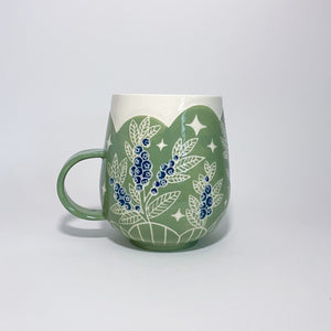 Green Blueberry Mug