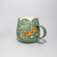 Load image into Gallery viewer, Green Cherry Mug

