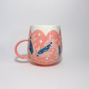 Pink Blueberry Mug