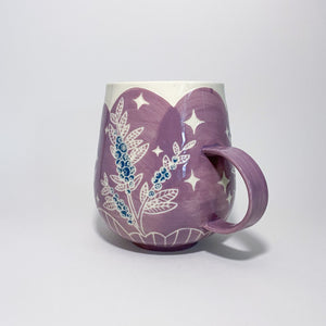 Lilac Blueberry Mug