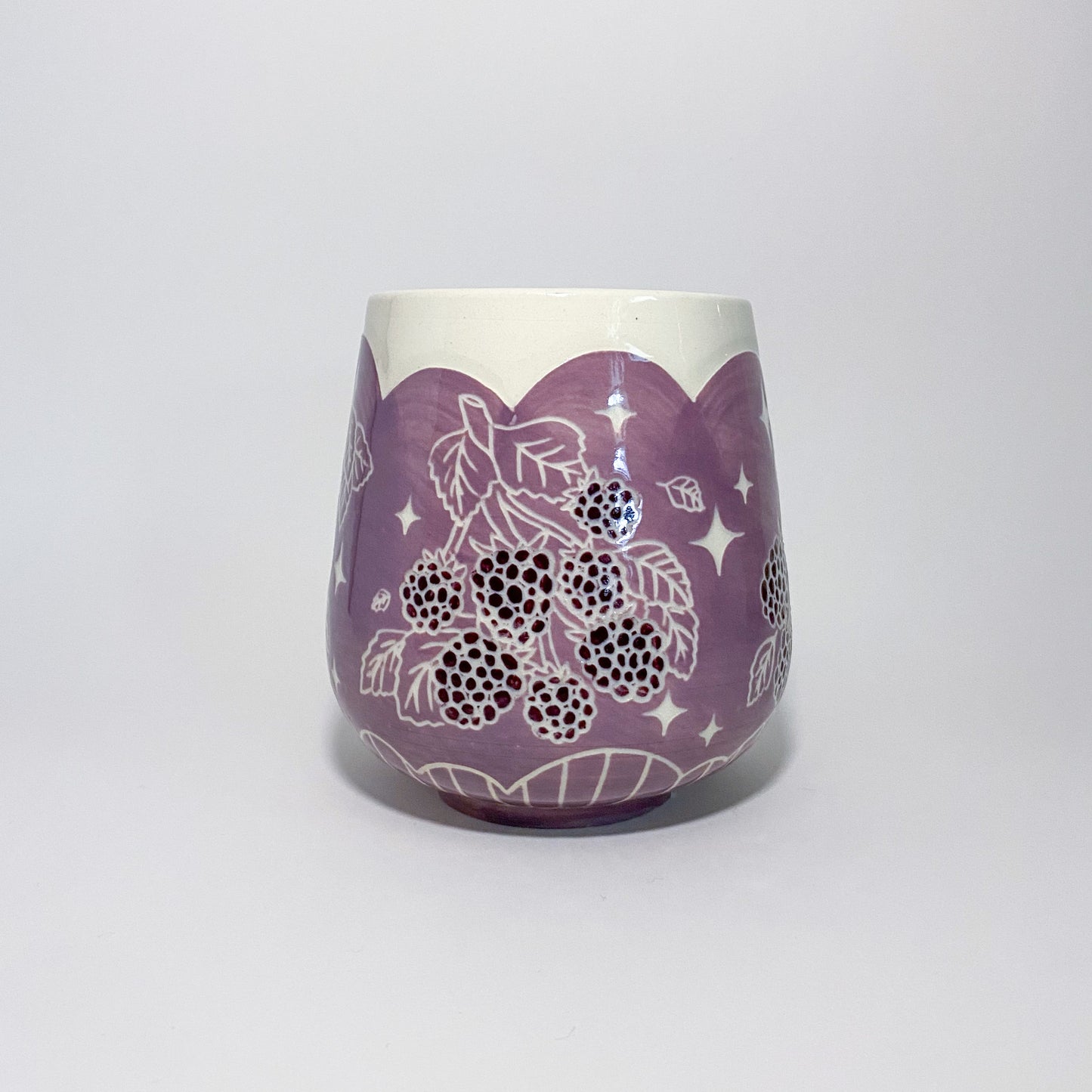 Lilac Blackberry Mug