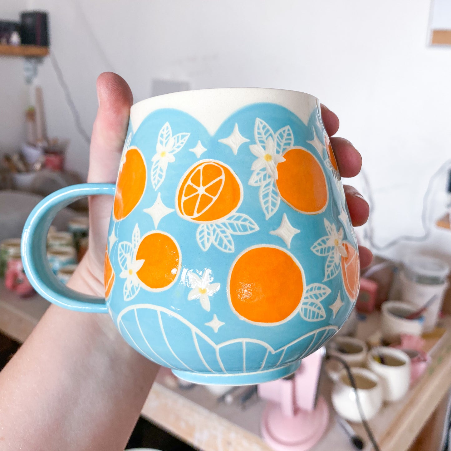 Citrus Mugs- Made to Order (read description)