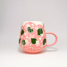 Load image into Gallery viewer, Pink Mug with Lime
