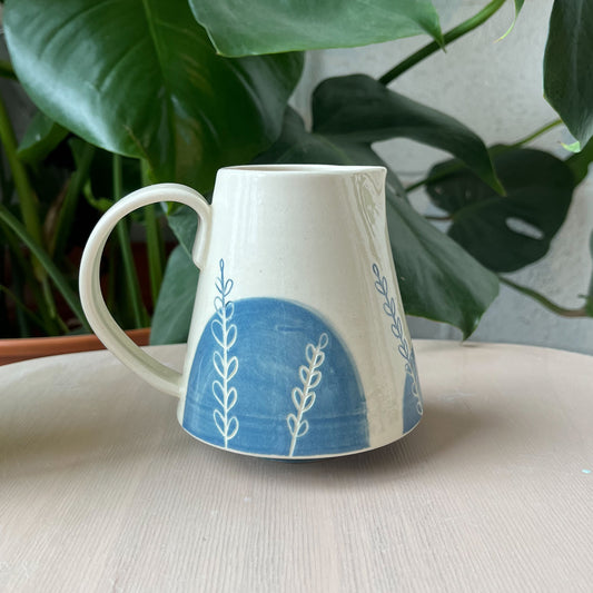 Blue Fern Pitcher