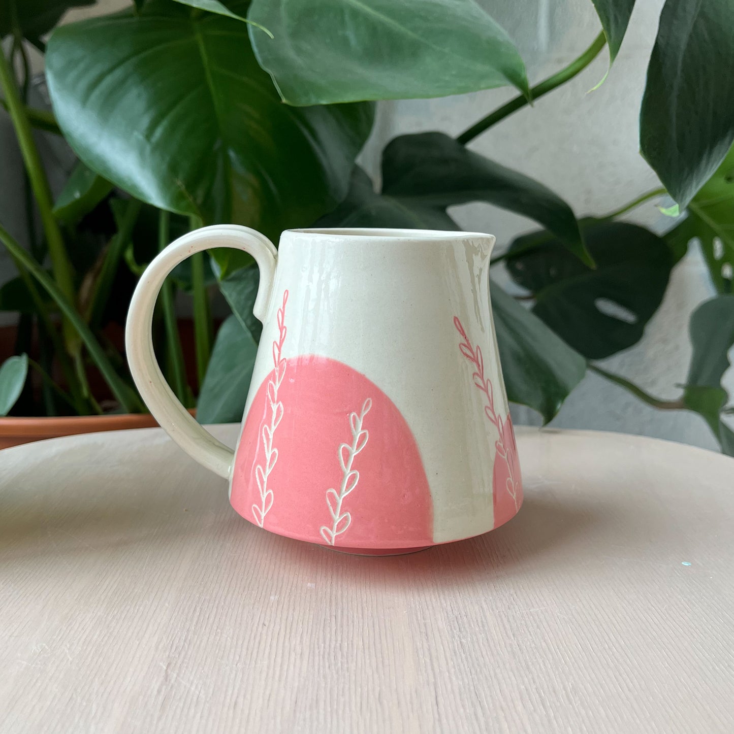 Pink Fern Pitcher