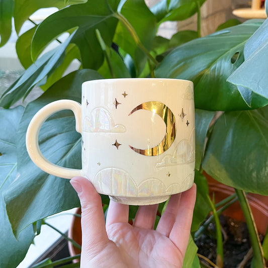 White Moon Mug 1